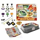 CRAZE BLADE Spielzeug Adventskalender Jungen – Kampfkreisel Weihnachtskalender Kinder mit Battle Arena, Launcher, Kreisel