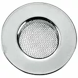 Metaltex 297575010 Haarfangsieb, Inox, 75 mm