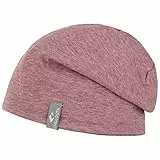 CHILLOUTS Tiflis Hat Sommer Beanie Unisex - Strickmütze Sommer Hochwertig, Leichte Mütze Herren Damen, Unisex Sommermütze Handgefertigt, Stilvoll Sommer Longbeanie, Rot, Einheitsgröße