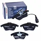 Bosch Automotive BP938 Bremsbeläge - Vorderachse - ECE-R90 Zertifizierung - vier Bremsbeläge pro Set, black, 0 986 424 797