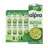 Alpro Matcha Kokos – Trinkfertig – 8 x 1 l