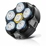 Herren Glatzenrasierer Ersatzkopf, Glatzen Rasierer Herren Elektrorasierer Ersatzklinge für JoyKoi, Magnetische Köpfe für Glatze Männer Elektrorasierer, 6D Flexibler Kopf Elektrorasierklingen Kopf