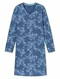 Uncover by Schiesser Damen Nachthemd Sleepshirt V-Ausschnitt Langarm, 95cm - Nachtwäsche