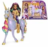 Unicorn Academy Set - Sophia und Licht-Magie Wildstar, ca. 28 cm großes Einhorn mit Lichteffekten und Musik sowie 24 cm große Ankleidepuppe zur beliebten Netflix-Serie, für Kinder ab 4 Jahren