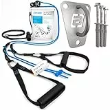 aeroSling Elite Schlingentrainer Set Basic | Sling Trainer Ganzkörpertraining mit Umlenkrolle und Wand-oder Deckenbefestigung (Set Basic)