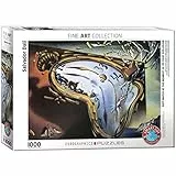 EuroGraphics 6000-0842 „Salvador Dali Soft Watch at Moment of First Explosion Melting Clock“ Puzzle, Motiv: Schmelzende Uhr von Dali (1.000 Teile, Mehrfarbig)