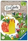 Ravensburger EcoCreate 18441 Little Garden DIY Bastelset für Kinder ab 6 Jahren - Geburtstagsgeschenke, Deko selber basteln