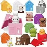 Joozmui Spielzeug ab 3 Jahre Mädchen Jungen, Lernspielzeug ab 3 Jahre Geschenk 3 Jahre Mädchen Junge Motorikspielzeug Kinderspielzeug Baby Montessori Spielzeug für 3 Jahre