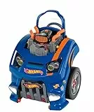 Theo Klein 2822 Hot Wheels Montageauto I Motorblock mit lehrreichen Reparatur-Funktionen I Batteriebetriebene Schweinwerfer und Hupe I Maße: 43 cm x 40 cm x 52,5 cm I Spielzeug für Kinder ab 3 Jahren