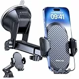 Miracase Handyhalterung Auto[Verbesserter Saugnapf] Handyhalter fürs Auto 360° Drehbar, Armaturenbrett Windschutzscheibe KFZ Handy Halterung für iPhone Galaxy Alle Smartphones Classic