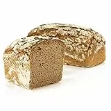 Vestakorn Handwerksbrot, Reines Roggenbrot 1kg - frisches Brot - 100% Roggen, Natursauerteig, selbst aufbacken in 10 Minuten