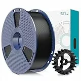 SUNLU PLA+2.0 Filament 1.75mm, Upgrade PLA Plus 3D Drucker Filament, Stärker und robuster, High Speed PLA+ Filament, Maßgenauigkeit +/-0,02mm, 1KG 3D Druck PLA+ Filament, Schwarz
