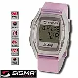 Sigma Damen Pulsuhr Pulsmesser SHAPE Watch Coral Pink