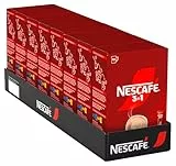 NESCAFÉ 3-in-1 Getränkepulver-Sticks, löslicher Bohnenkaffee mit Creamer & Zucker, Instant-Kaffee aus erlesenen Kaffeebohnen, koffeinhaltig, 8er Pack (8 x 10 Sticks à 15,5g)