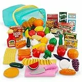 Battat – Speisekammer in einem Eimer – 79-teiliges Spiellebensmittel-Set – Lebensmittel & Küchenspielzeug – Spielzeug aus dem Supermarkt – Pretend Play Spielzeug für Kinder – 3 Jahre +
