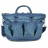 Jeffers Pappelkopf-Pflegebeutel – Pferdepflege-Organizer-Tragetasche mit Taschen für Bürsten, Werkzeuge, Schermaschinen, Shampoo, Entwirrer, stabile Scheunen-Kit, Tragetasche für Pferde, Haustiere