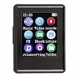 ciciglow MP3-Player5.0, 1,77-Zoll-Bildschirm, HiFi-Sound, Elektrisches Buch, Foto, Tragbarer MP3-MP4-Player mit, Sound-Dekodierungs-Chip, Kompaktes Design, Leicht (Ohne