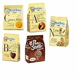 Mulino Bianco Kekse testpaket 5x 330G Nascondini Batticuori Pan di stelle