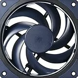 Cooler Master Mobius 120 Gehäuselüfter – 120mm Lüfter mit Ring-Blade-Design (PWM), extrem langlebiges Loop Dynamic Bearing (max. 63,1 CFM, 2,69 mmH2O, 22,6 dBA), abgeschrägter Air-Focus-Rahmen, Black