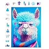 Milliwood Holzpuzzle - Christina chicky alpaca - 316 Teile - Puzzle Winter ab 10 Jahren - Mandala Puzzle für Erwachsene und Kinder - Jigsaw Puzzle aus Holz 27,5x37 cm Puzzle Natur mit Holz Geschenkbox