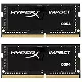 HyperX Impact HX432S20IBK2/32 Arbeitsspeicher 32GB Kit*(2x16GB) 3200MHz DDR4 CL20 SODIMM