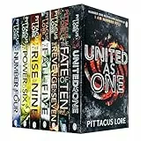Lorien Legacies Series, 7 Books Collection Set By Pittacus Lore, (I Am Number Four, The Power of Six, The Rise of Nine, The Fall of Five, The Revenge of Seven, The Fate of Ten, United As One)