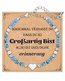 CheersLife Armband Damen,Schmuck Damen Teenager Mädchen Geschenke,Geschenke für Frauen 12 13 15 16 18 21 23 24 25 26 Jahre Weihnachten Geburtstag Geschenk für Tochter Schwestern Freundin Frau