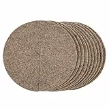 La cordeline 10 Stück Wollmulchscheiben Ø 30 cm natur ACJN10LE-L10