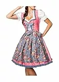 Dirndline Damen Luxus-Dirndl mit Denim S