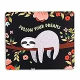 AOKSUNOVA Mauspad Office Mauspad Klein Niedliches Design 24 x 20 x 0,3 cm Mousepad mit Motiv