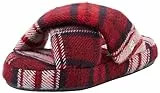 Tommy Hilfiger Tartan Check Home Slipper Hausschuhe, Damen, Rot (Tartan Check), 37/38 Eu