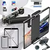 SmartyFix Tablet Handy Halterung Auto Rücksitz Kopfstützenhalterung - Smartphone Amazon Fire Tablet Kids Auto Tablet Halterung Rücksitz Handyhalterung