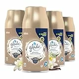 Glade Automatic Spray Nachfüller, Raumduft, Romantic Vanilla Blossom, 4er Pack (4 x 269 ml)
