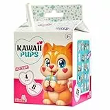 Simba Kawaii Pups Sammelfiguren Set – 4 Hündchen (4,5 cm) mit Mini-Lebensmitteln & Sammelkarten, Überraschungsset mit zufälliger Auswahl, Spielset für Kinder ab 3 Jahren