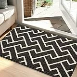 Biscpro Fußmatte mat,schmutzfangmatte innen 60x90cm rutschfest Fußmatten, Teppich Waschbar in Waschmaschine Innen & Außen türmatte,für Eingangsbereich,Aussenbereich,Fussmatten Haustür