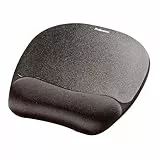Fellowes Everyday Mousepad mit Handgelenkstütze - Ergonomisches Mauspad für Computer-Laptop, Ergonomische Handgelenkstütze - Schwarz