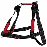 TRIXIE, Lead'n'Walk Soft Erziehungsgeschirr schwarz S-M, 13055