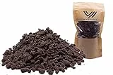 WYSKONT Lavasteine 5 Liter 5-10 mm - Aquarium Bodengrund - Lavamulch - Aquarium Deko - Terrarium Deko - Aquarium Steine - Aquarium Kies - Aquarium Soil - Dekosteine - Zierkies