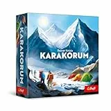 Trefl - Karakorum - Familienspiel, Planen Sie Ihre Bergtour vernünftig, für Erwachsene und Kinder ab 8 Jahren, Mehrfarbgi