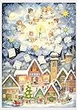 Adventskalender Nachdruck von 1952 'Engelskonzert': Papier-Adventskalender
