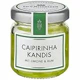 L.W.C. Michelsen - Caipirinha-Kandis (50g) | Weisser Kandis eingelegt in Caipirinha | aromatisch & süß | für Tee-Liebhaber | Ein Glas voll purer Natürlichkeit
