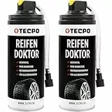 TECPO 2X Reifen Doktor Dichtmittel, 400 ml