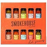 Thoughtfully - Smokehouse Hot Sauce Set - Probierset Mit 10 Verschiedenen Scharfen Saucen