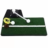 Alvinlite Golfschwung-Trainingshilfe, echte Wirkung, der Weg zur Bestätigung, höhenverstellbar, robuste Konstruktion, tragbare Golfschwung-Groover-Schlagtrainer-Übungsmatte Indoor