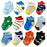 HYCLES Stoppersocken Kinder Baby Socken - ABS Socken Kinder Jungen Mädchen Anti Rutsch Socken Kind 0-6-12-18 Monate 23-26 27-30 für 1-3 Jahre