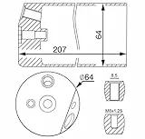 MAHLE AD 14 000S Klimatrockner Akkumulator u.a. passend für MERCEDES ACTROS ANTOS AROCS