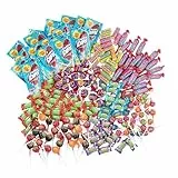 Chupa Chups Süßigkeiten Party Mix, 200-teilig mit Lollis, Kaugummis und Kaubonbons von Mentos und Center Shock, geeignet für Partys, Geburtstage, Weihnachten, 1930g