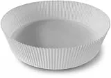 Guardini, 16 x runde Einwegform für Luftfritteuse, aus Antihaftpapier, Ø 18,5 x 4,2 cm, Farbe Weiß