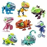Silverlit - YCOO - Roboter Dinosaurier Cyber Punk in Seinem Ei Überraschung Zu Bauen - Sound Effekte Und Licht LED - 8 Verschiedene Biopods zum Sammeln - ab 5 Jahren