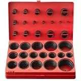 CCLIFE O Ring Sortiment 419tlg Dichtungsringe Set NBR Ø3-50 mm O Ringe Dichtungsset Gummi Dichtung Sortiment Dichtring